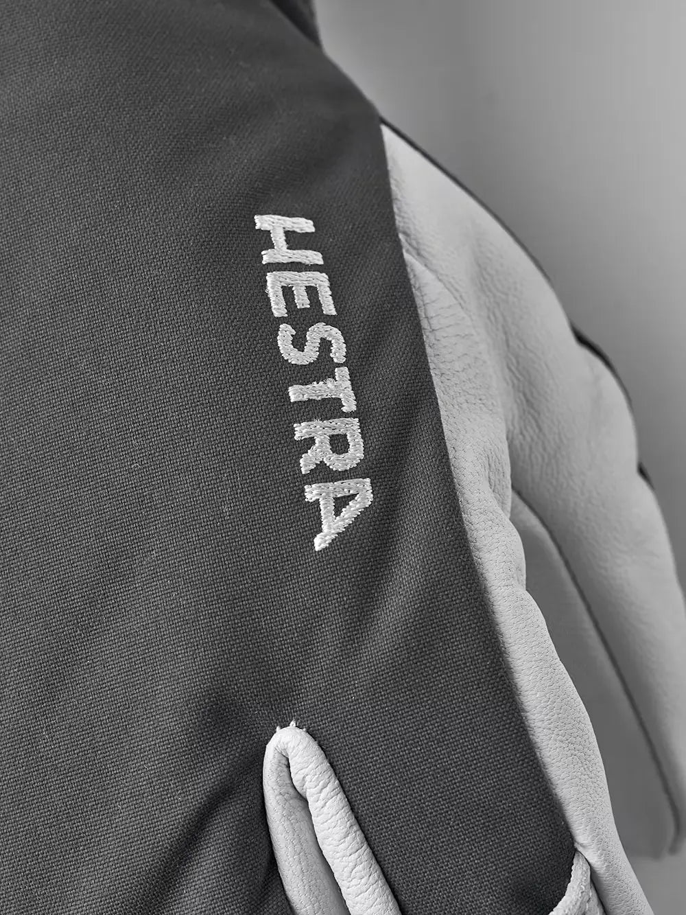 Hestra Army Leather Heli Ski 3-finger Skihandsker Dame / Herre - Grey -