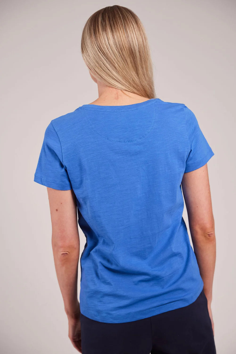 Sebago Classic Tee T-shirt Dame - Bay Blue -