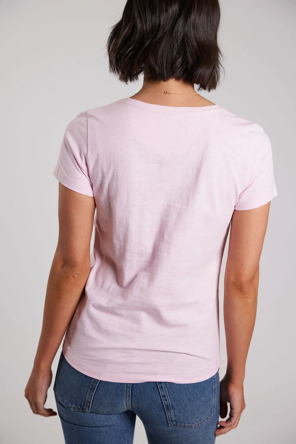 Sebago Classic Tee T-shirt Dame - Soft Pink -