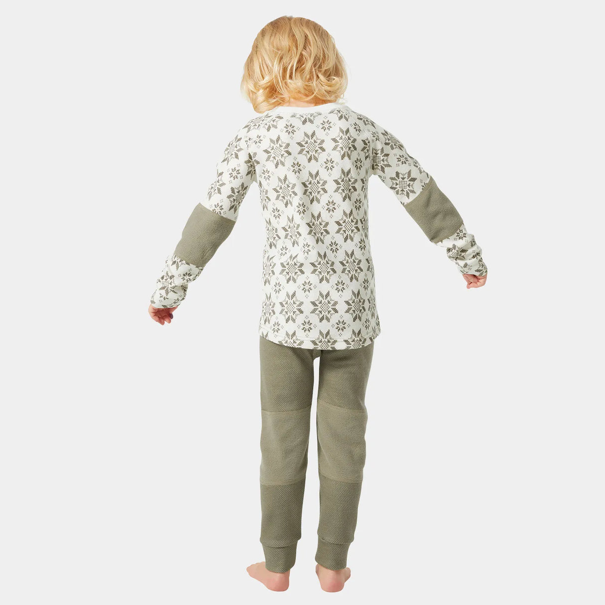 Helly Hansen Kids' HH Graphic LIFA® Merino Base Layer Set Skiundertøj Børn - Fallen Rock -