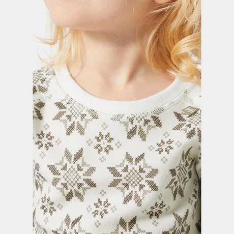 Helly Hansen Kids' HH Graphic LIFA® Merino Base Layer Set Skiundertøj Børn - Fallen Rock -