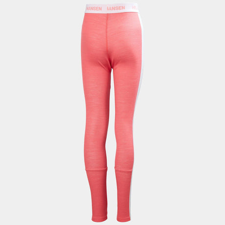 Helly Hansen Juniors' Graphic LIFA® Merino Base Layer Set Skiundertøj Børn - Sunset Pink -