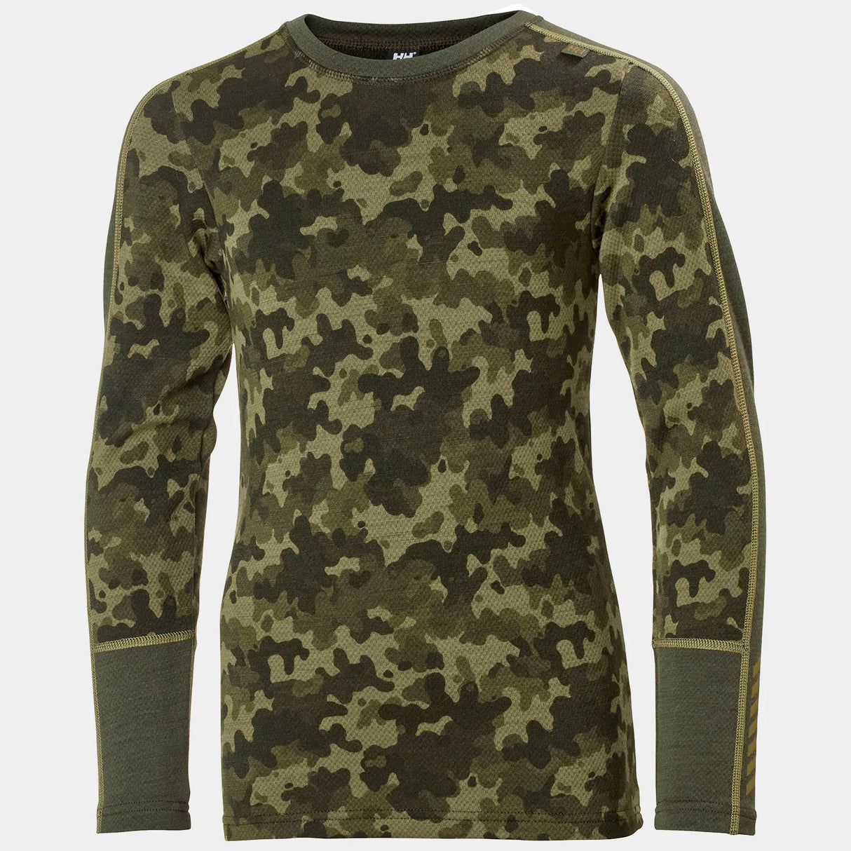 Helly Hansen Juniors' Graphic LIFA® Merino Base Layer Set Skiundertøj Børn - Utility Green -