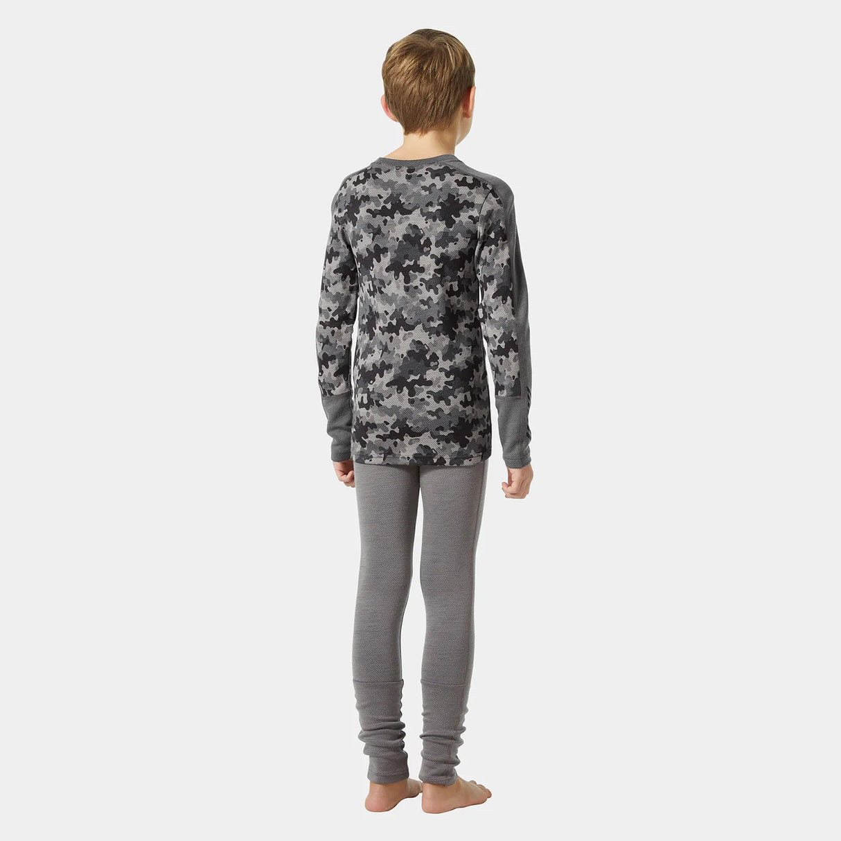 Helly Hansen Juniors' Graphic LIFA® Merino Base Layer Set Skiundertøj Børn - Concrete -