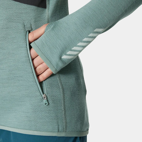 Helly Hansen Women's LIFA® Merino Base Layer Jacket Skiundertrøje Dame - Cactus -