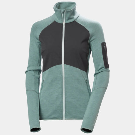 Helly Hansen Women's LIFA® Merino Base Layer Jacket Skiundertrøje Dame - Cactus - Cactus