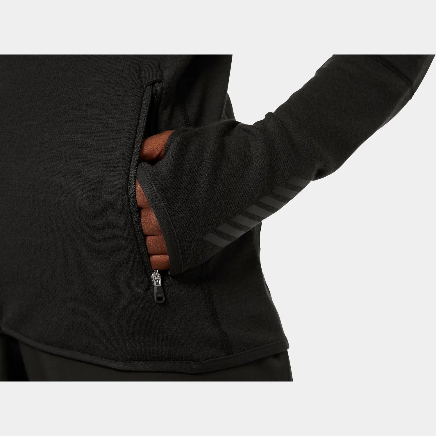 Helly Hansen Women's LIFA® Merino Base Layer Jacket Skiundertrøje Dame - Black -