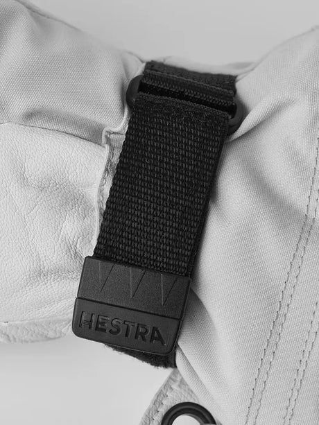 Hestra Heli Ski Female Mitt Skihandsker Dame - Pale Grey & Offwhite -