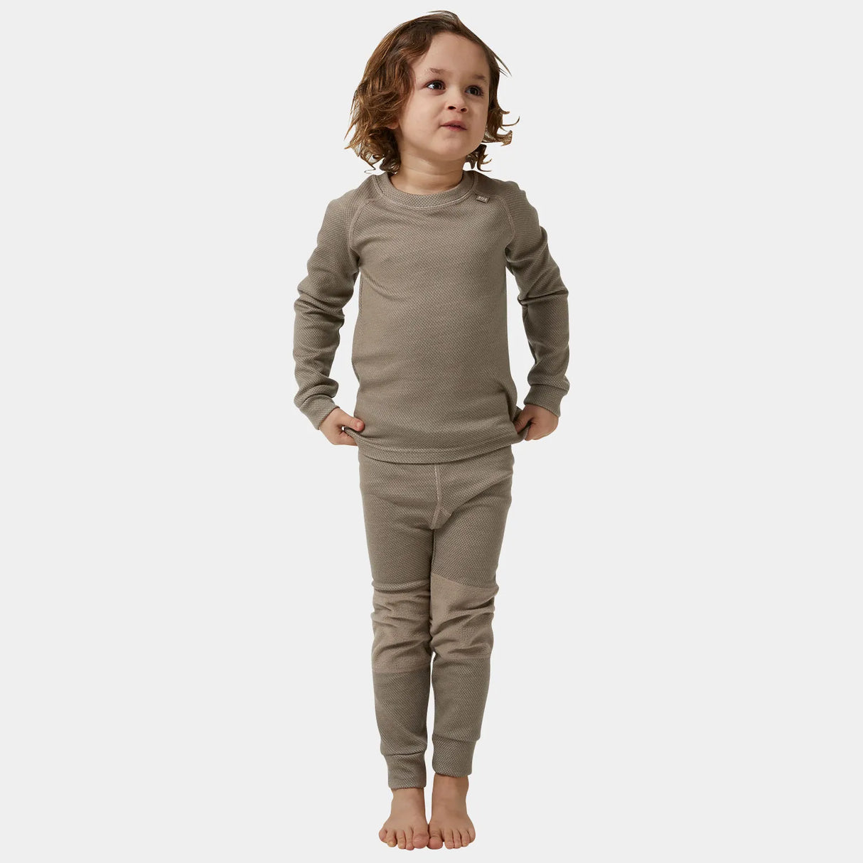 Helly Hansen Kids' HH LIFA® Merino Base Layer Set Skiundertøj Børn - Fallen Rock -