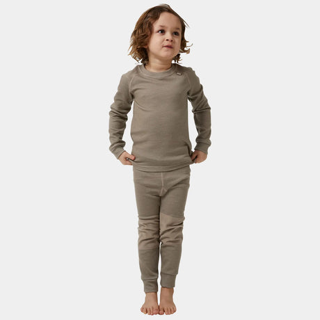 Helly Hansen Kids' HH LIFA® Merino Base Layer Set Skiundertøj Børn - Fallen Rock -