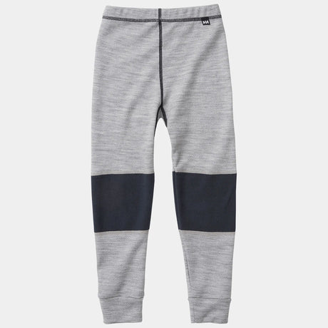 Helly Hansen Kids' HH LIFA® Merino Base Layer Set Skiundertøj Børn - Grey Melange -