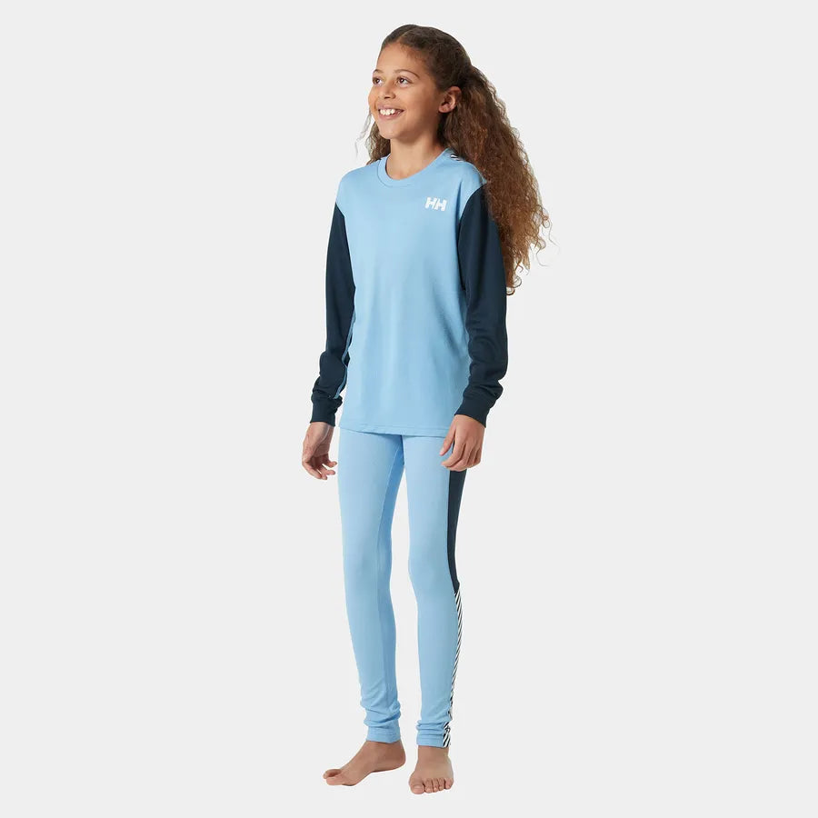 Helly Hansen Juniors' HH LIFA® ACTIVE Base Layer Set Skiundertøj Børn - Bright Blue -
