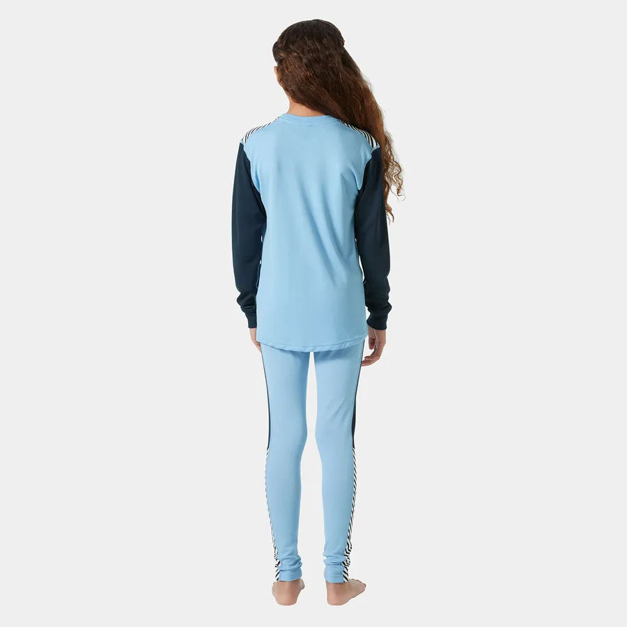 Helly Hansen Juniors' HH LIFA® ACTIVE Base Layer Set Skiundertøj Børn - Bright Blue -