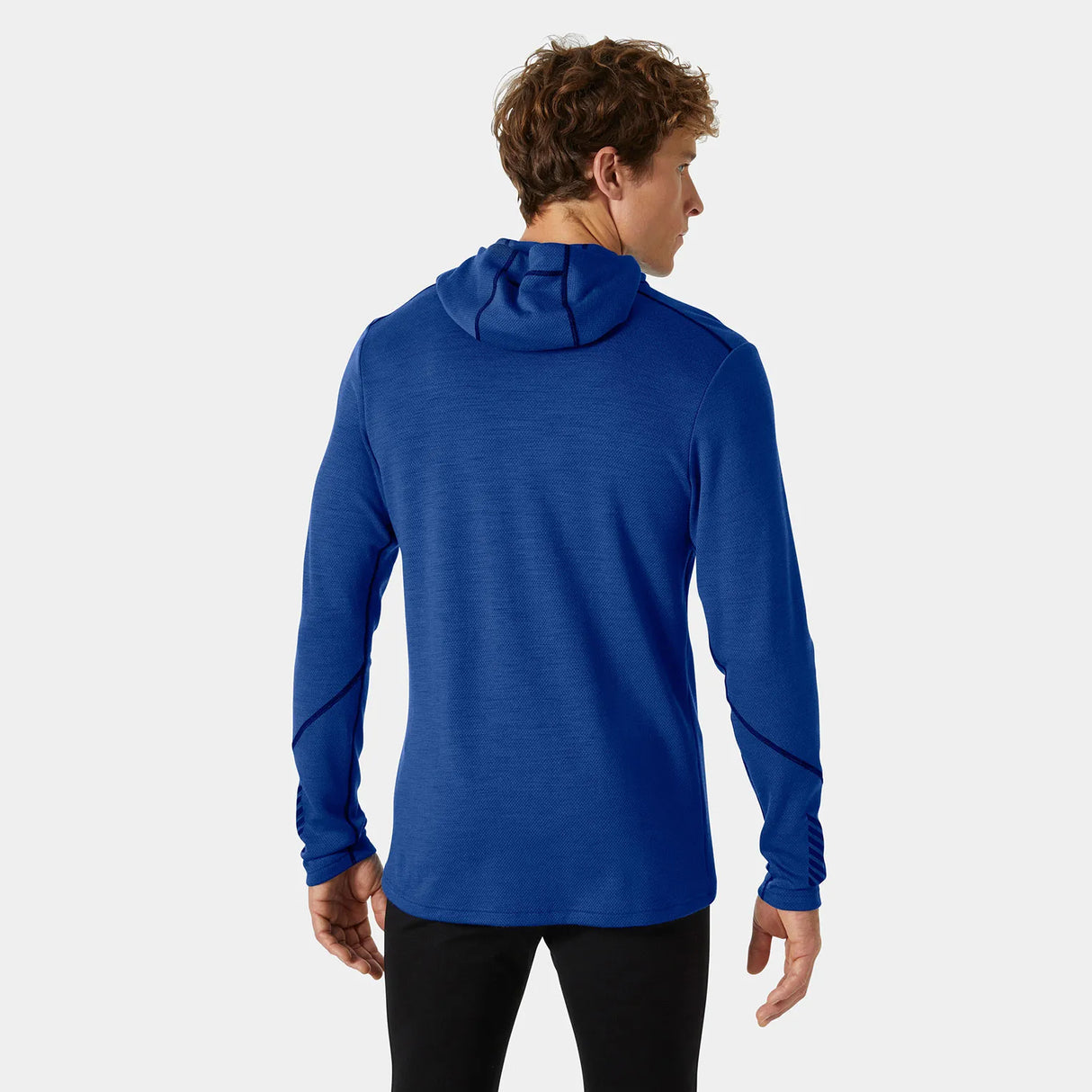 Helly Hansen Men's LIFA® Merino Midweight 2-in-1 Base Layer Hoodie Skiundertrøje Herre - Cobolt -