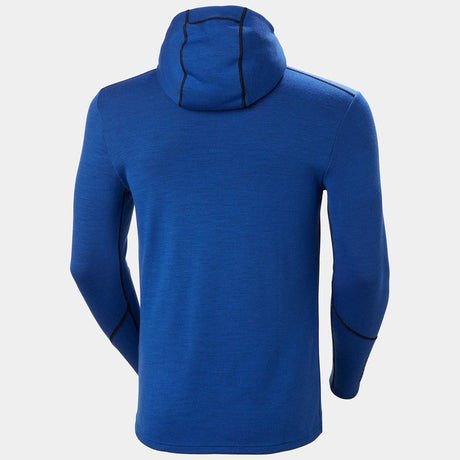 Helly Hansen Men's LIFA® Merino Midweight 2-in-1 Base Layer Hoodie Skiundertrøje Herre - Cobolt -