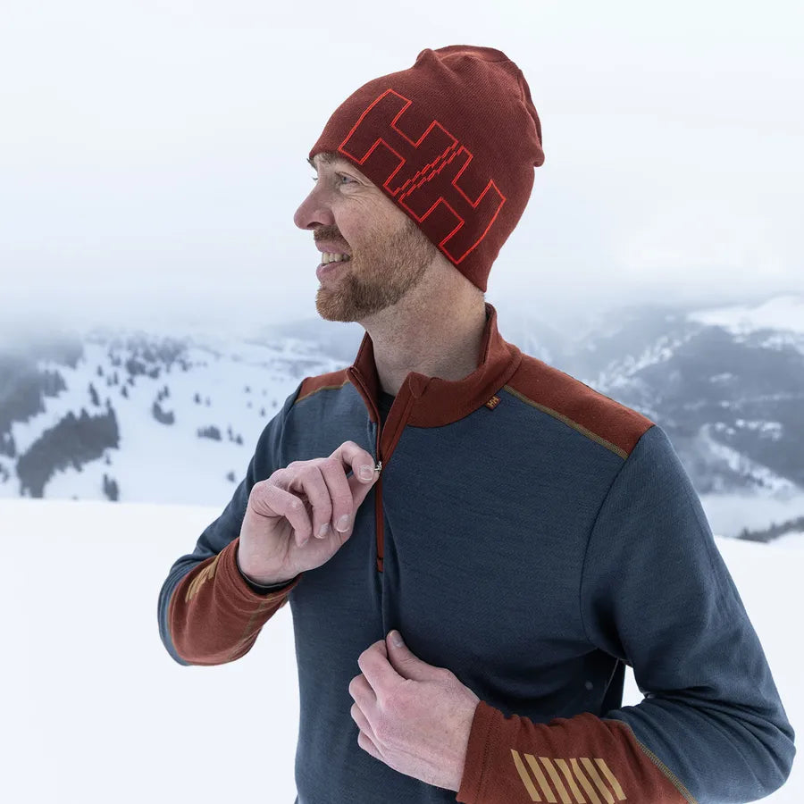 Helly Hansen Men's LIFA® Merino Midweight Half-zip Base Layer Skiundertrøje Herre - Alpine Frost -