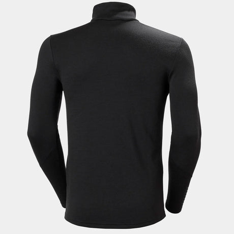 Helly Hansen Men's LIFA® Merino Midweight Half-Zip Skiundertøj Sæt Herre - Black / Black -