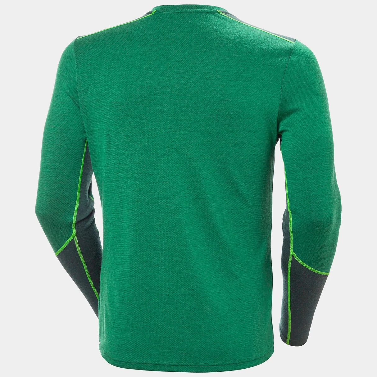 Helly Hansen Men's LIFA® Merino Midweight Crew Base Layer Skiundertrøje Herre - Malachite -