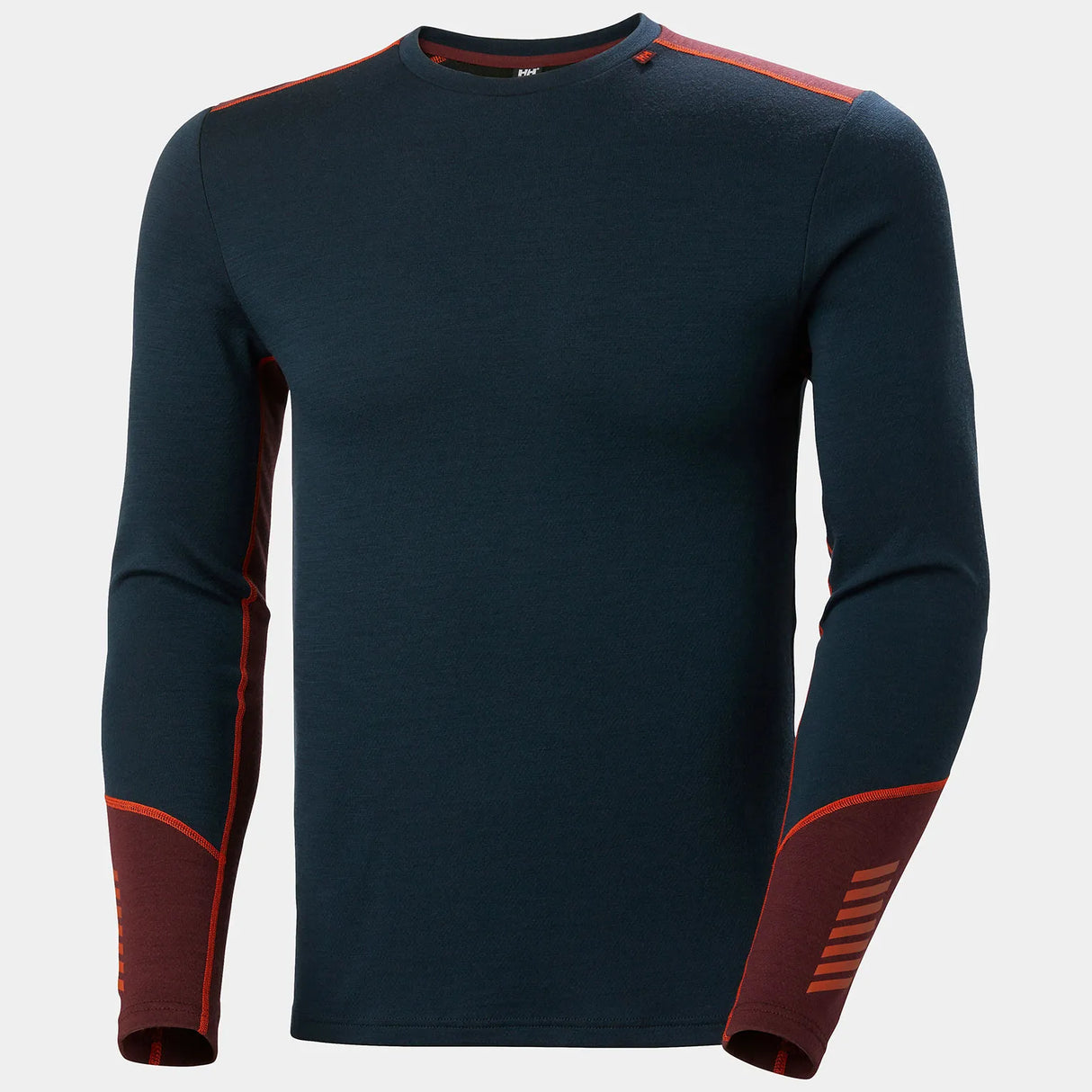 Helly Hansen Men's LIFA® Merino Midweight Crew Base Layer Skiundertrøje Herre - Midnight -