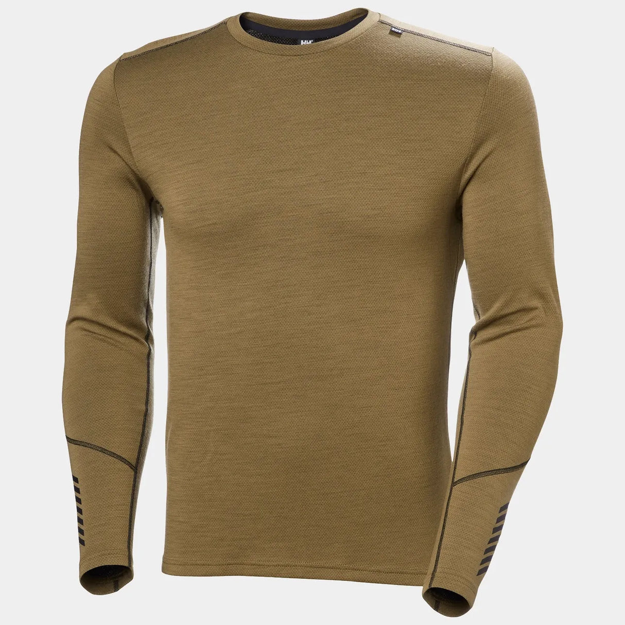 Helly Hansen Men's LIFA® Merino Midweight Crew Base Layer Skiundertrøje Herre - Sepia -