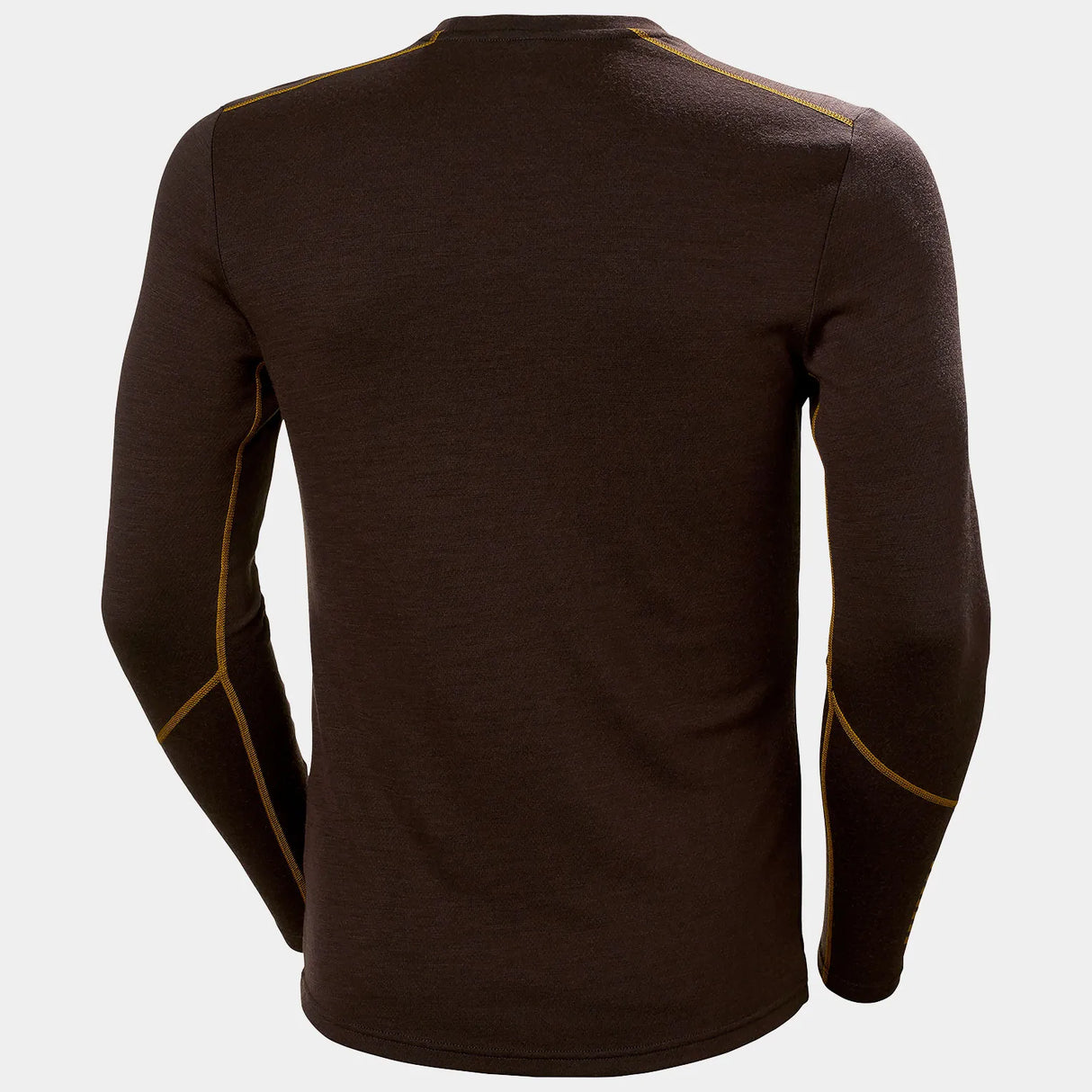 Helly Hansen Men's LIFA® Merino Midweight Crew Base Layer Skiundertrøje Herre - Triple Espresso -