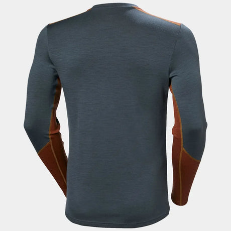 Helly Hansen Men's LIFA® Merino Midweight Crew Base Layer Skiundertrøje Herre - Alpine Frost -