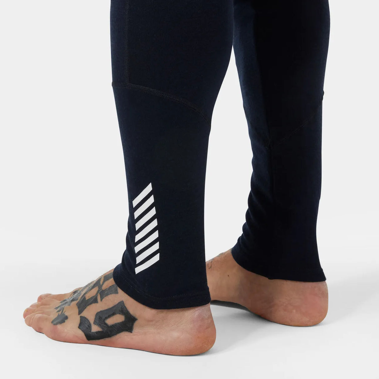 Helly Hansen Men's LIFA® Merino Midweight Half-Zip & Pants Skiundertøj Sæt Herre - Washed Navy / Navy -
