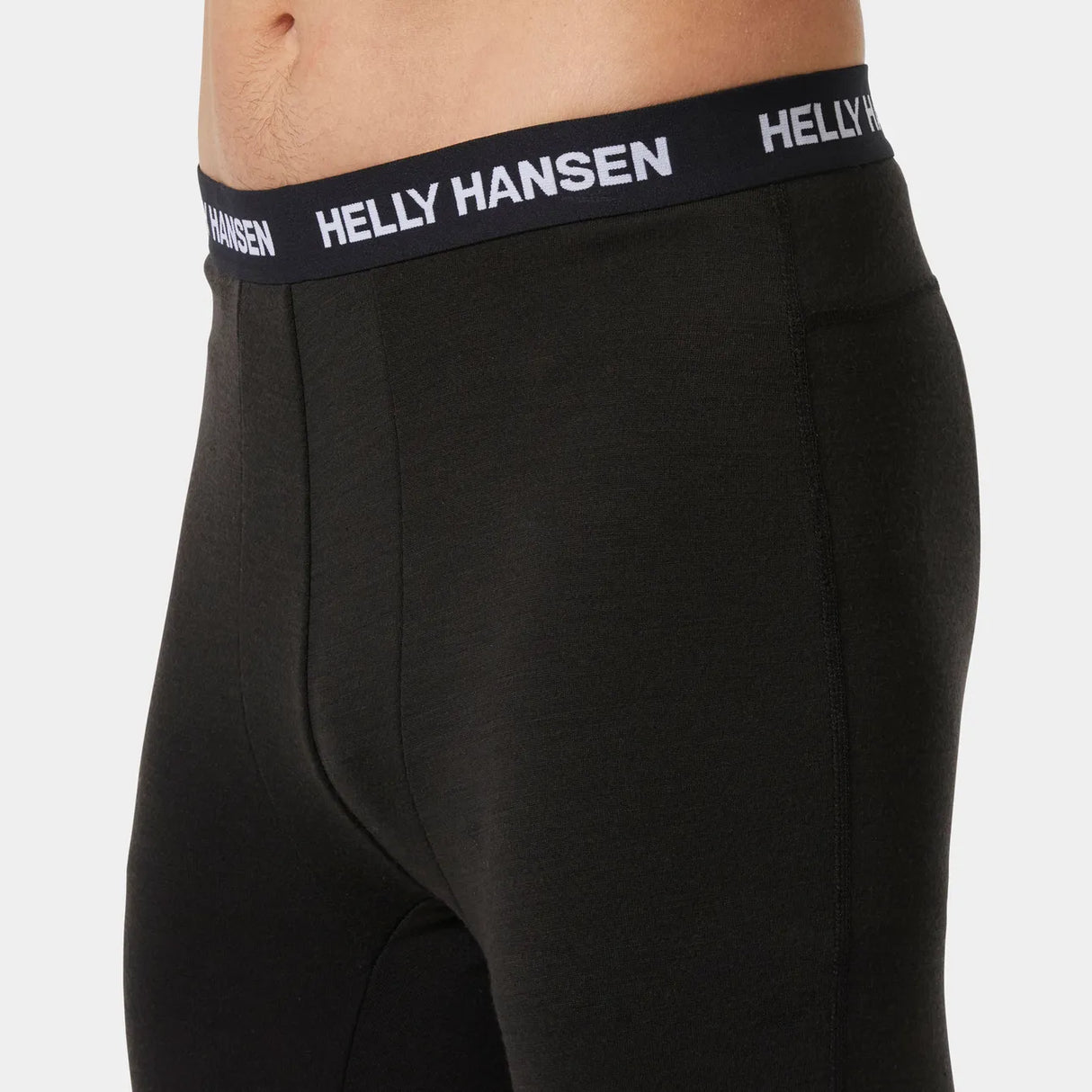 Helly Hansen Men's LIFA® Merino Midweight Crew & Pants Skiundertøj Sæt Herre - Washed Navy / Black -