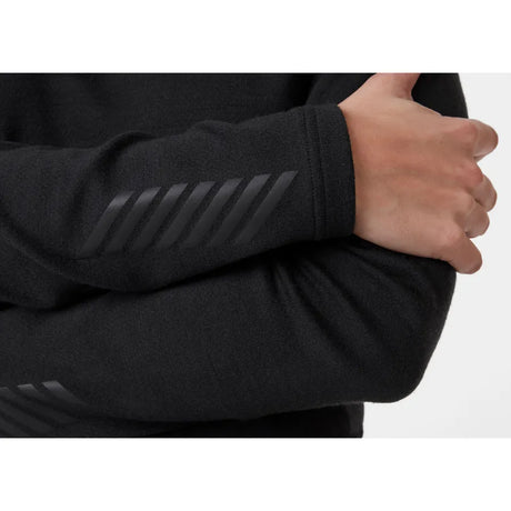 Helly Hansen Women's LIFA® Merino Midweight Crew Base Layer Skiundertrøje Dame - Black -