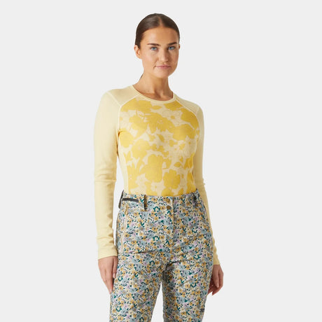 Helly Hansen Women’s LIFA® Merino Midweight Graphic Skiundertøj Sæt Dame -