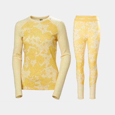 Helly Hansen Women’s LIFA® Merino Midweight Graphic Skiundertøj Sæt Dame - XL
