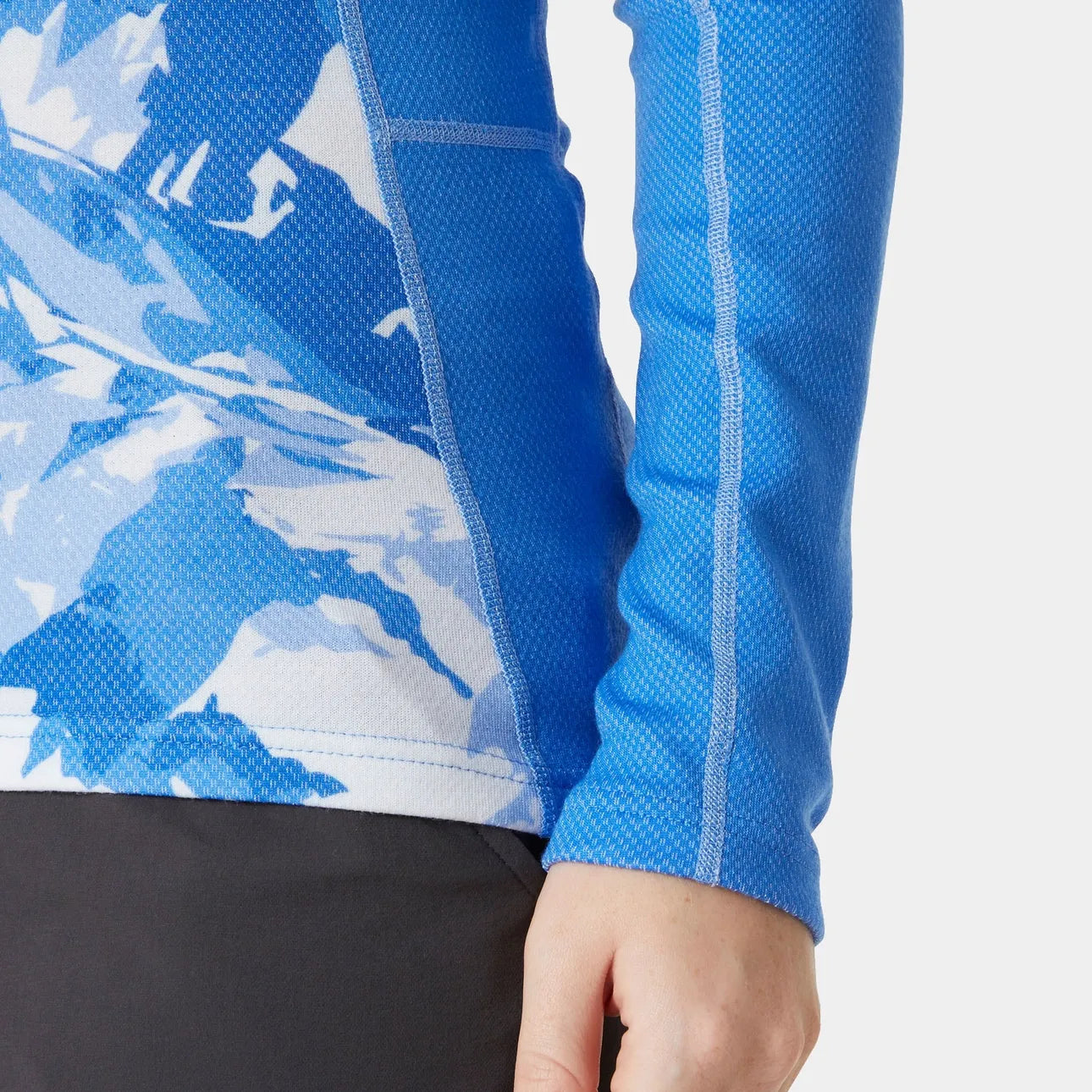 Helly Hansen Women’s LIFA® Merino Midweight Graphic Skiundertøj Sæt Dame - Ultra Blue -