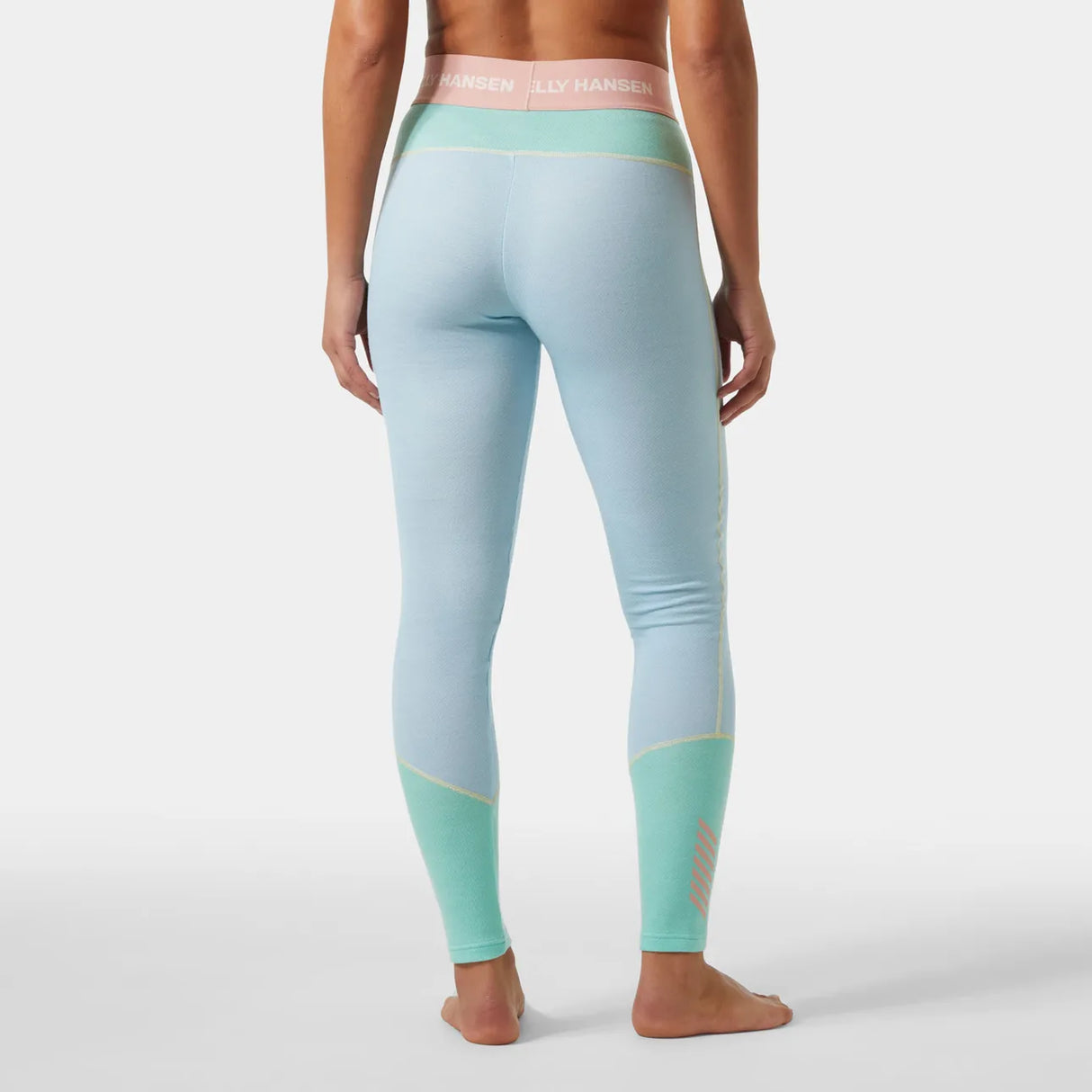 Helly Hansen Women's LIFA® Merino Midweight Skiundertøj Sæt Dame - Light Cyan -