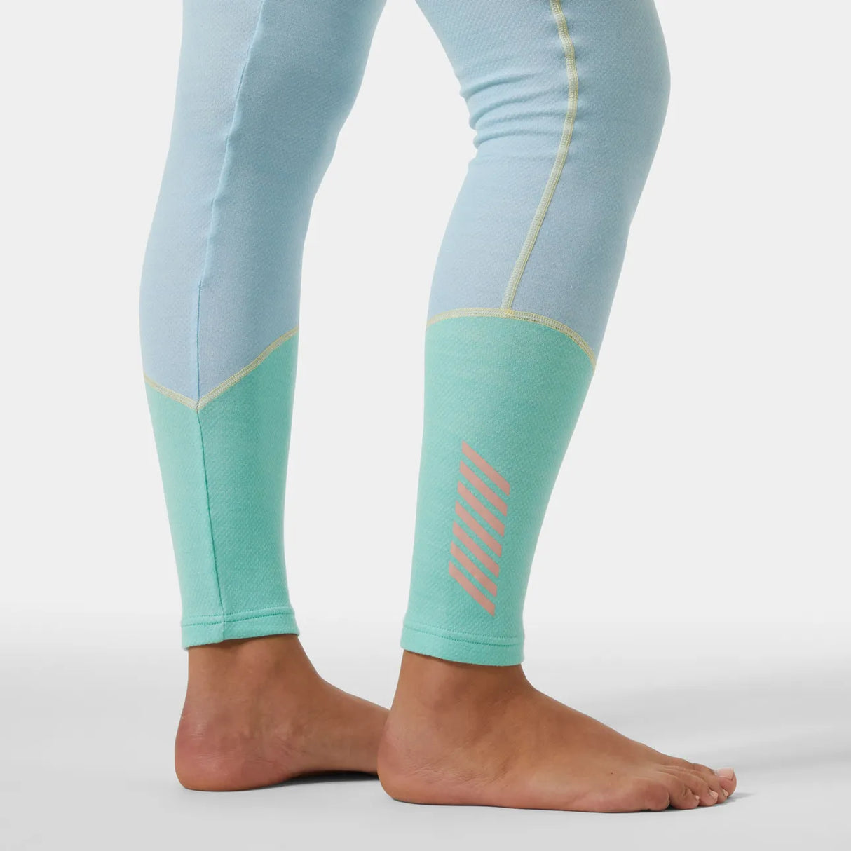 Helly Hansen Women's LIFA® Merino Midweight Skiundertøj Sæt Dame - Light Cyan -