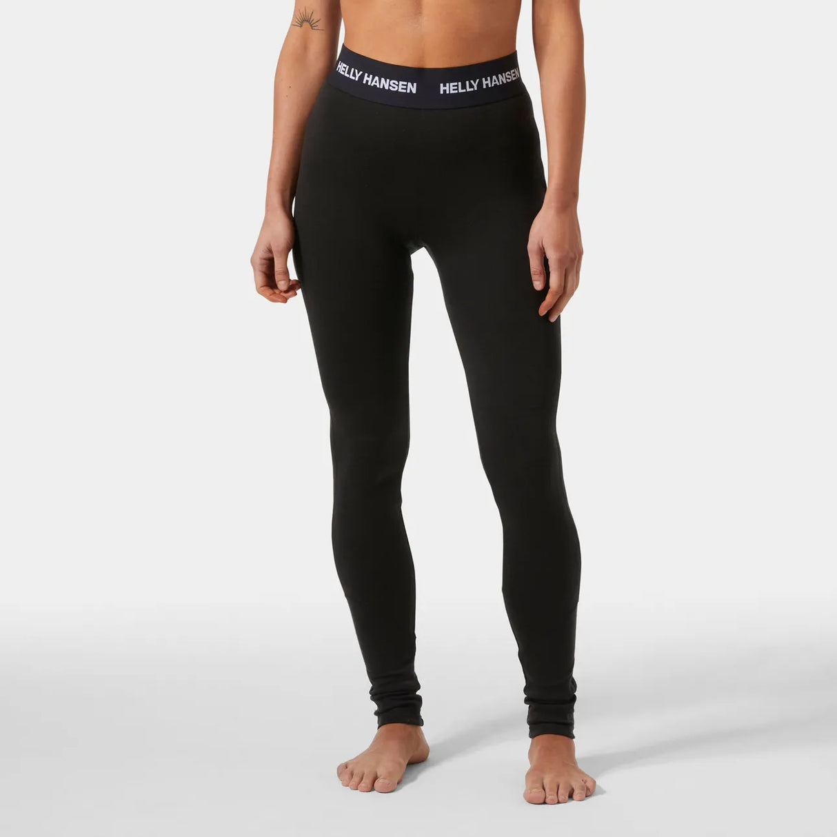 Helly Hansen Women's LIFA® Merino Midweight 2-In-1 Base Layer Pants Skiunderbukser Dame - Black - Black