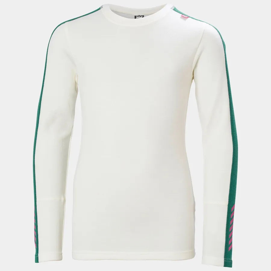 Helly Hansen Juniors' LIFA® Merino Midweight Base Layer Set Skiundertøj Børn - Emerald -