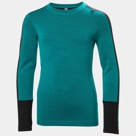 Helly Hansen Juniors' LIFA® Merino Midweight Base Layer Set Skiundertøj Børn - Signal Green -