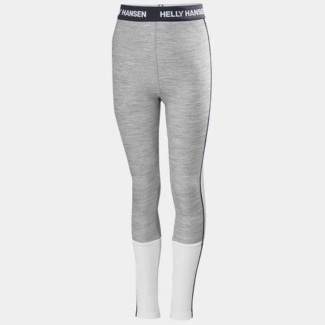 Helly Hansen Juniors' LIFA® Merino Midweight Base Layer Set Skiundertøj Børn - Grey Melange -