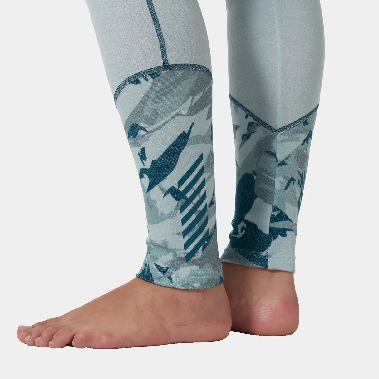 Helly Hansen Women’s Lifa Merino Midweight Graphic Base Layer Pants Skiunderbukser Dame - Green Mist -