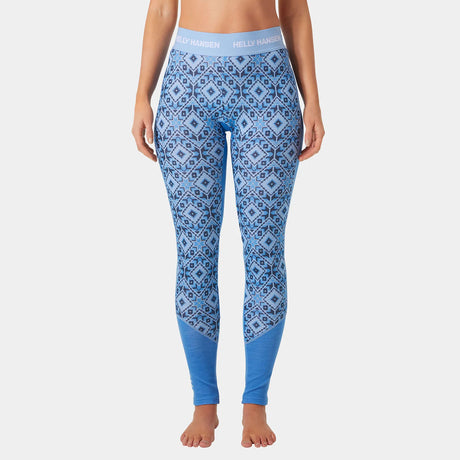 Helly Hansen Women's LIFA® Merino Midweight 2-In-1 Graphic Base Layer Pants Skiunderbukser Dame -