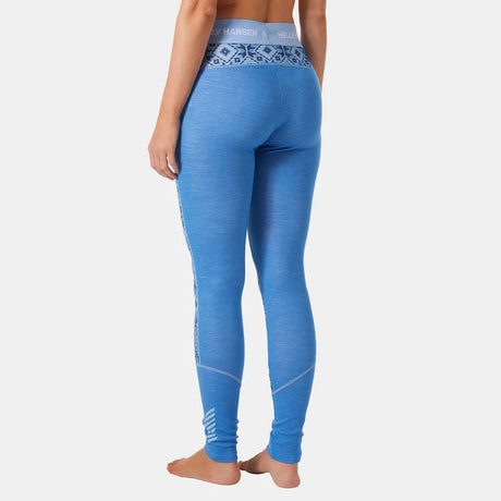 Helly Hansen Women's LIFA® Merino Midweight 2-In-1 Graphic Half-Zip Graphic Base Layer Pants Skiundertøj Sæt Dame -