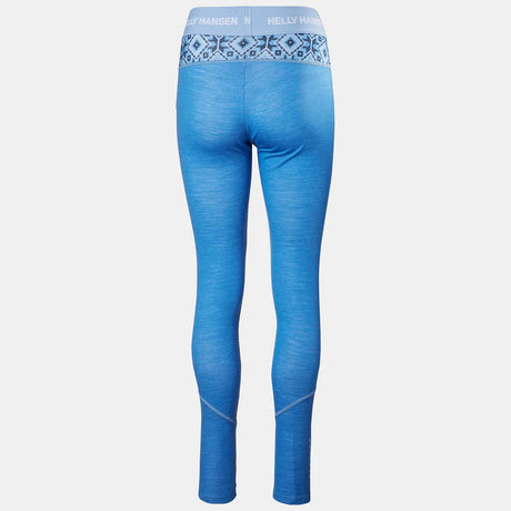 Helly Hansen Women's LIFA® Merino Midweight 2-In-1 Graphic Half-Zip Graphic Base Layer Pants Skiundertøj Sæt Dame -