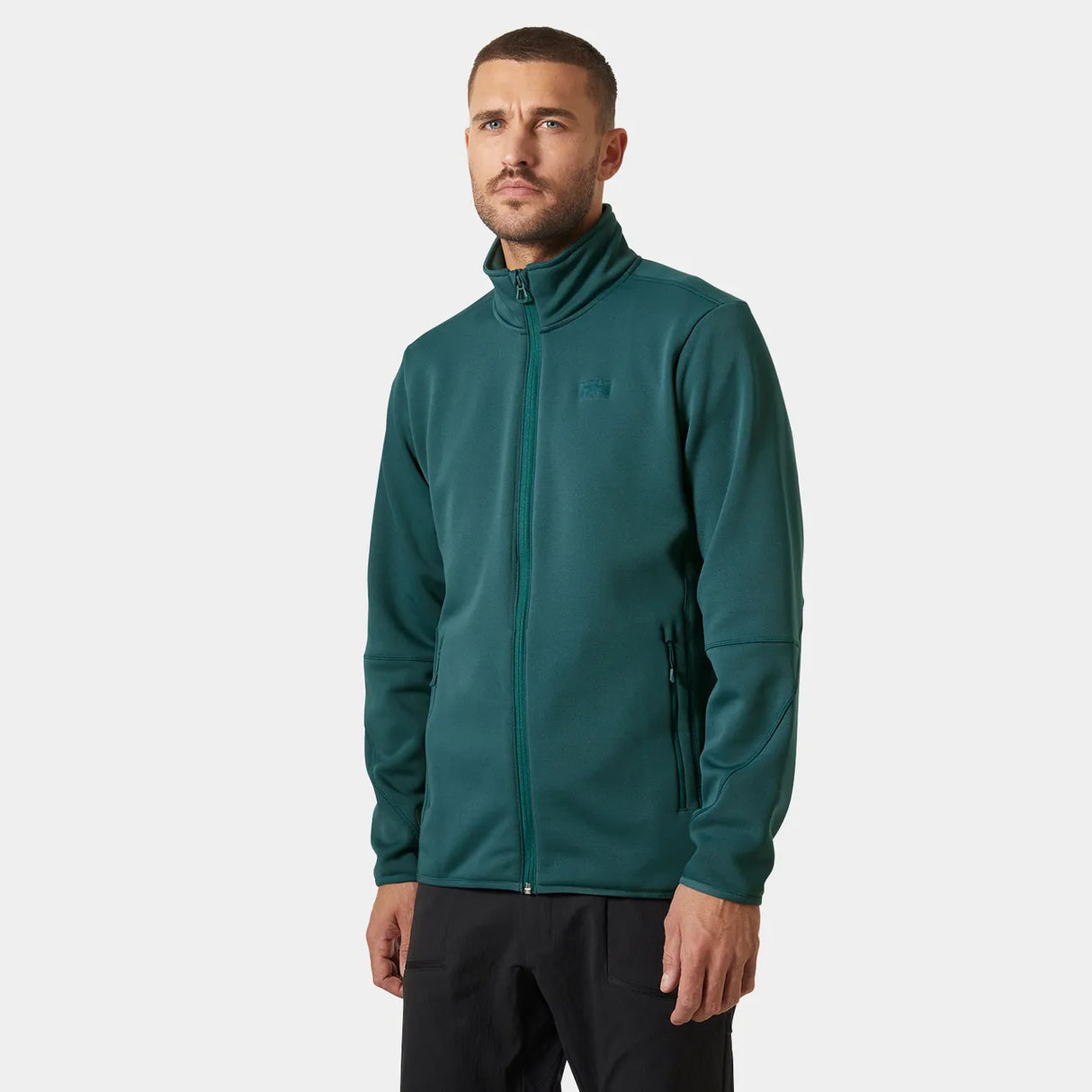 Helly Hansen Men’s Alpha Zero Fleece Outdoor Jacket Fleecejakke Herre - Dark Creek - Dark Creek