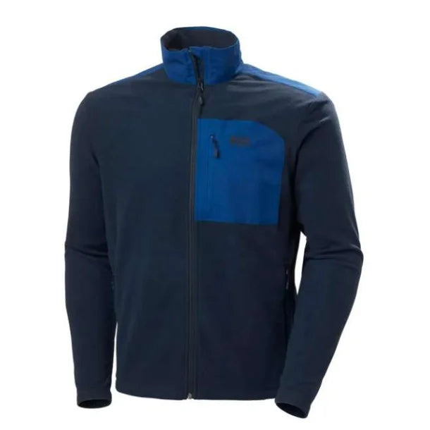 Helly Hansen Men's Daybreaker Block Microfleece Jacket Fleecejakke Herre - Navy -