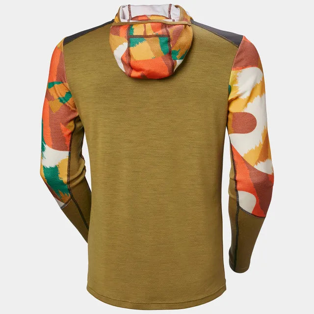 Helly Hansen Men's LIFA® Merino Midweight Balaclava Hoodie Skiundertrøje Herre -