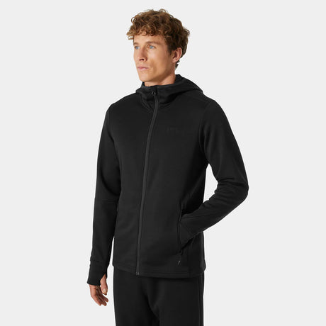 Helly Hansen Men's Alpha Zero Fleece Hoodie Fleecetrøje Herre - Black -