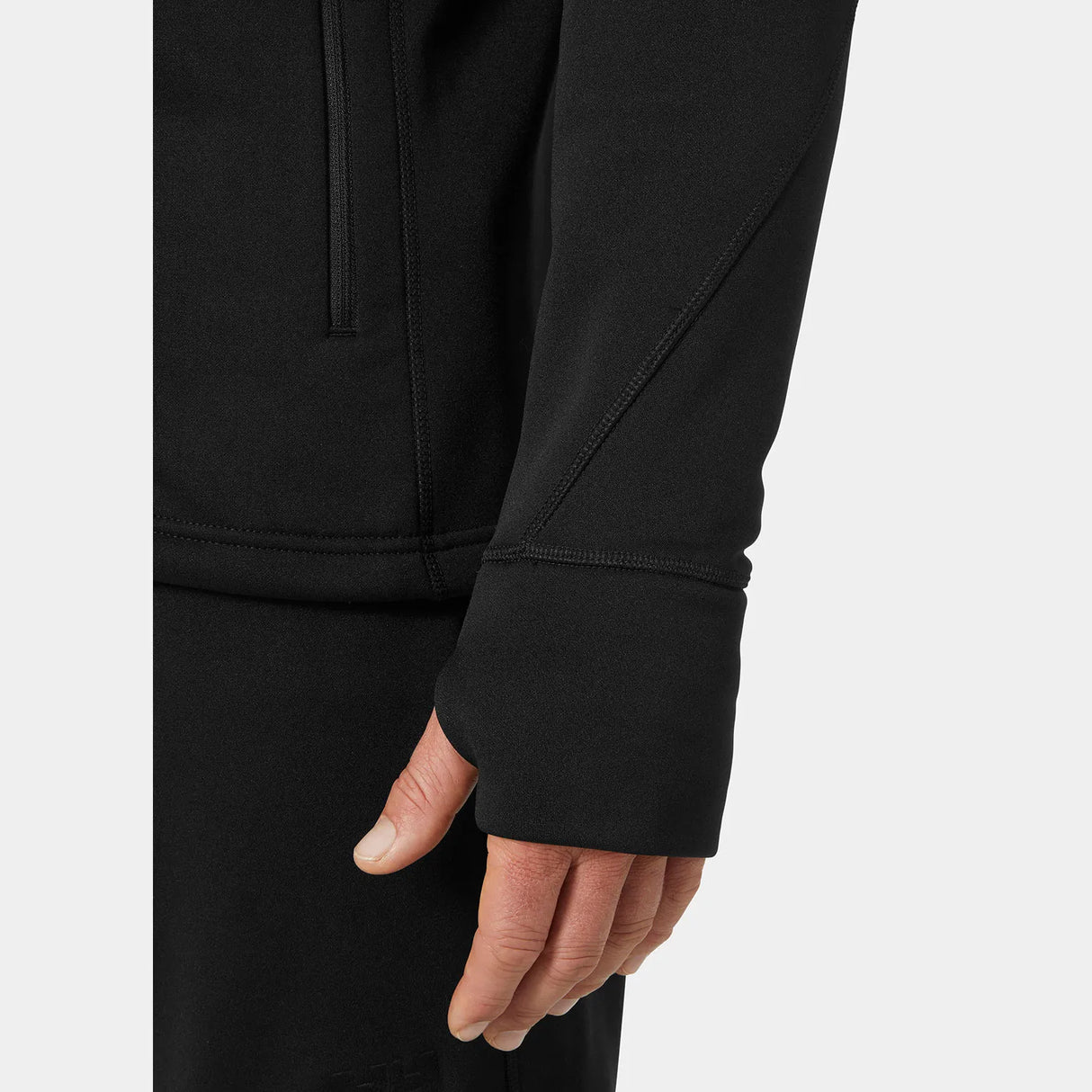 Helly Hansen Men's Alpha Zero Fleece Hoodie Fleecetrøje Herre - Black -