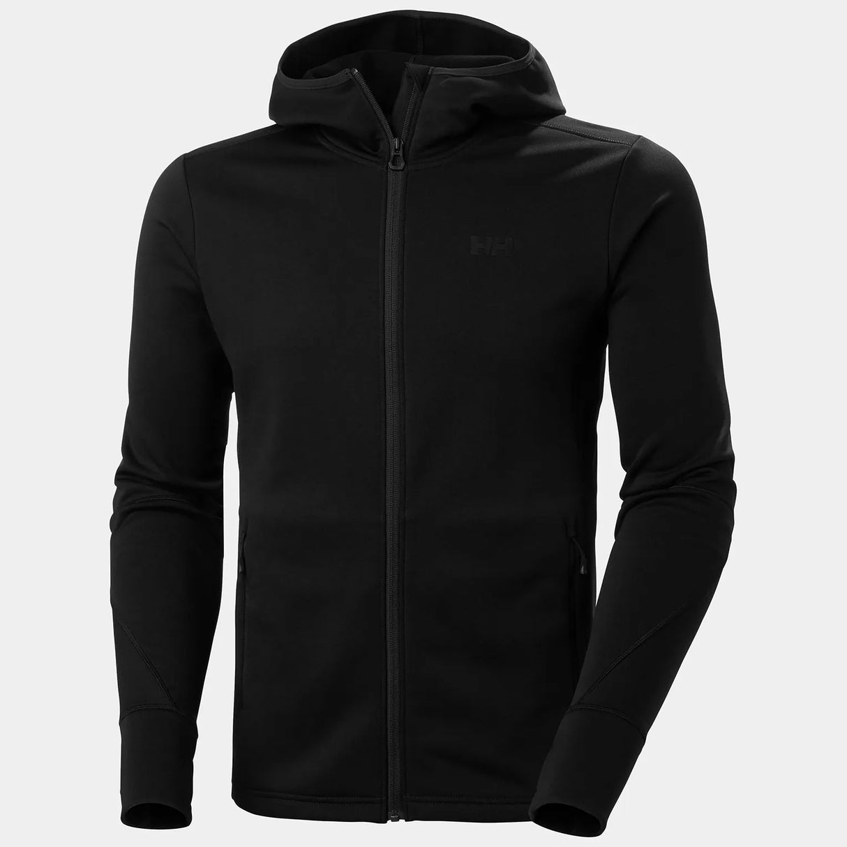 Helly Hansen Men's Alpha Zero Fleece Hoodie Fleecetrøje Herre - Black - Black