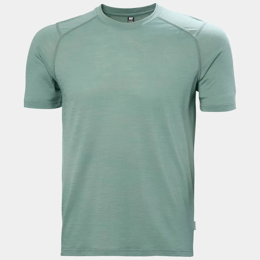 Helly Hansen Men’s HH Durawool T-Shirt Herre - Cactus