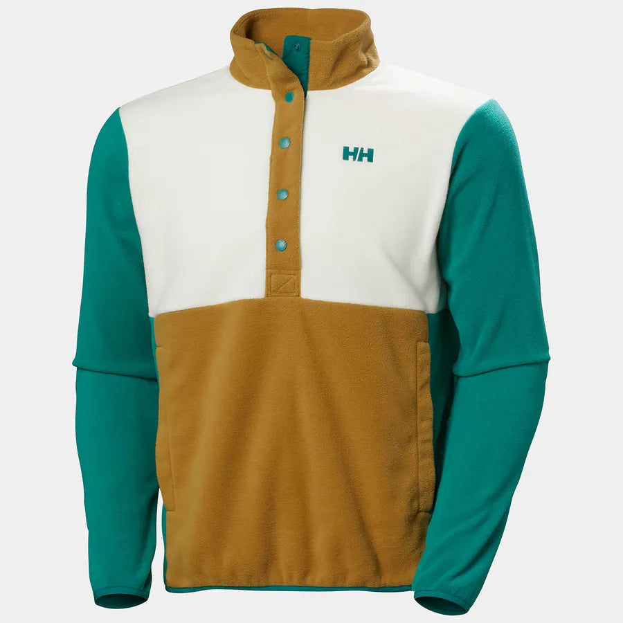 Helly Hansen Men's Daybreaker Snap Pullover Fleecetrøje Herre - Emerald